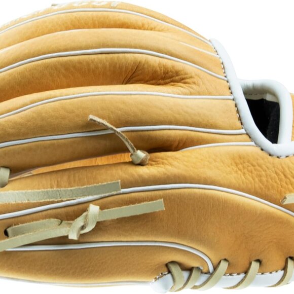 Marucci Acadia M Type V2 Youth Baseball Catcher's Mitt, 32 inches, Beige Size 11 - Picture 5 of 8